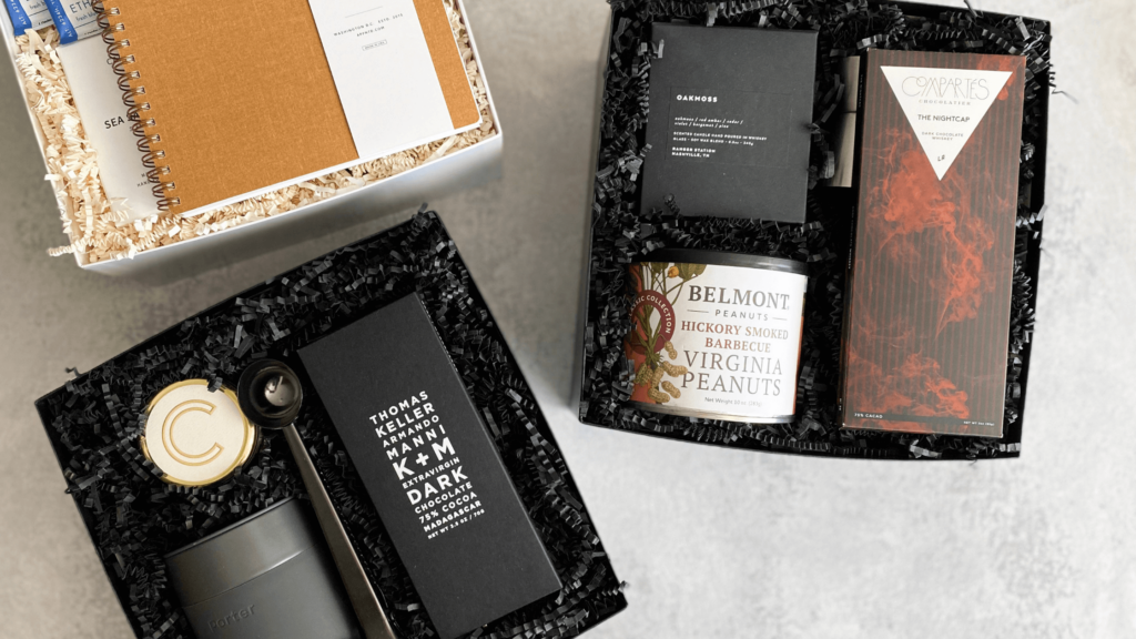 Marketing Gifts for Clients | Ready-To-Send Corporate Gift Boxes | Box+Wood Gift Company 